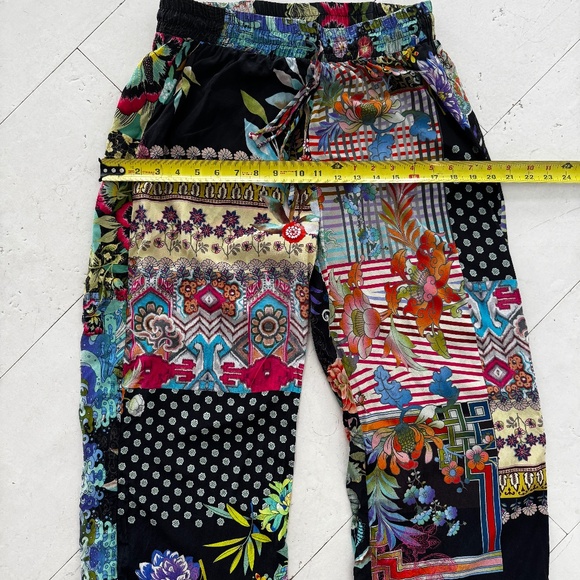 Johnny Was Silk Pajama Set - Picture 8 of 10